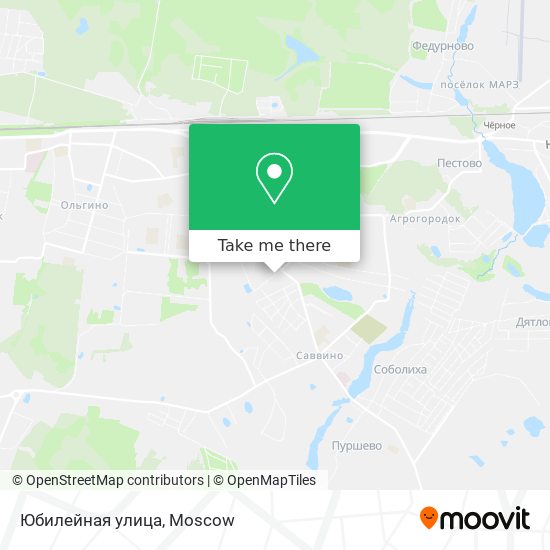 Юбилейная улица map