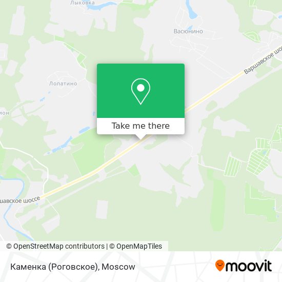 Каменка (Роговское) map