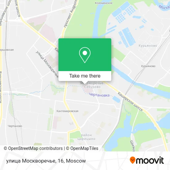 улица Москворечье, 16 map