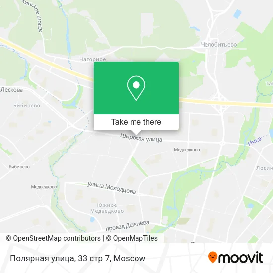 Полярная улица, 33 стр 7 map