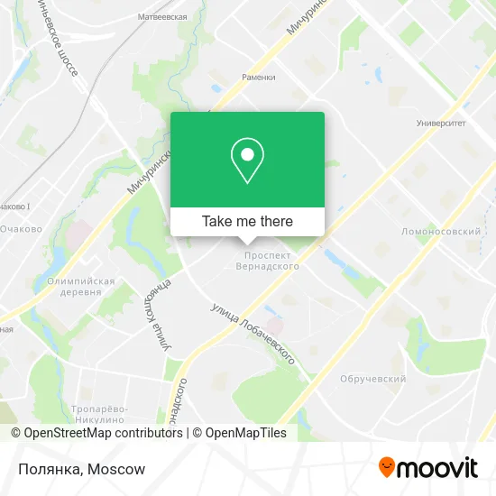 Полянка map