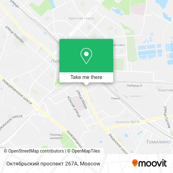 Октябрьский проспект 267А map