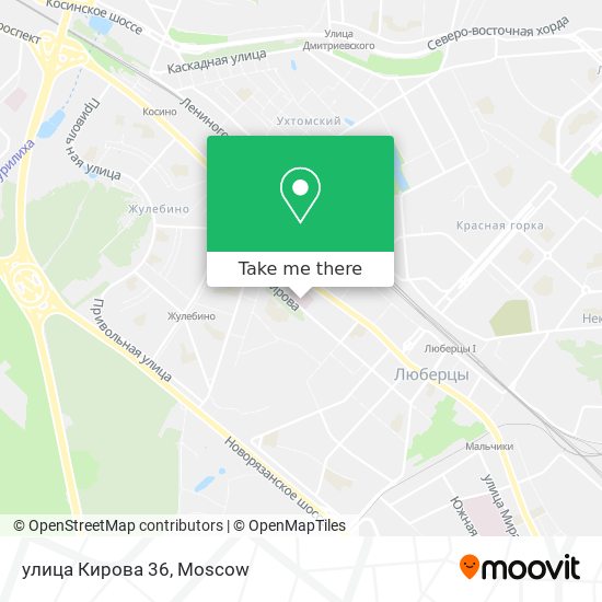 улица Кирова 36 map