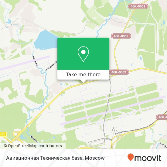 Авиационная Техническая база map