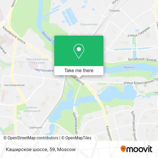 Каширское шоссе, 59 map