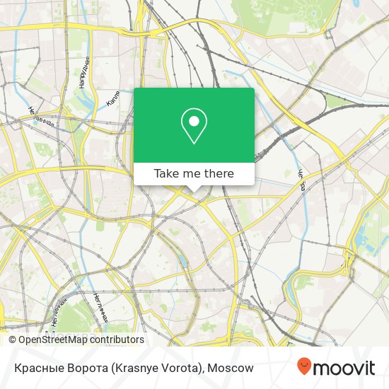 Красные Ворота (Krasnye Vorota) map