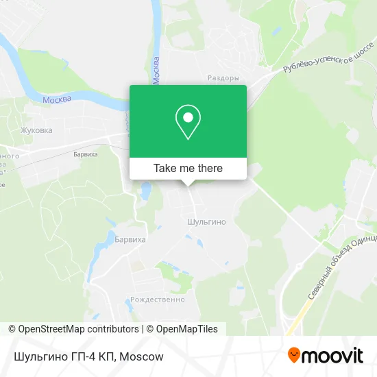 Шульгино ГП-4 КП map
