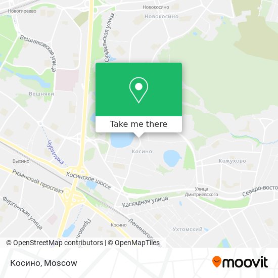 Косино map