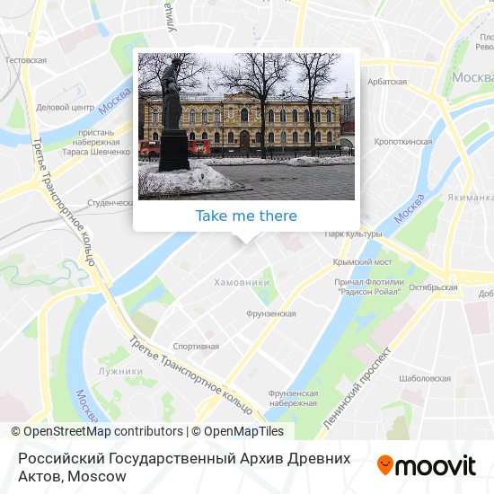 Российский Государственный Архив Древних Актов map