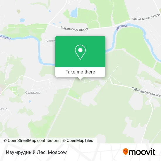 Изумрудный Лес map