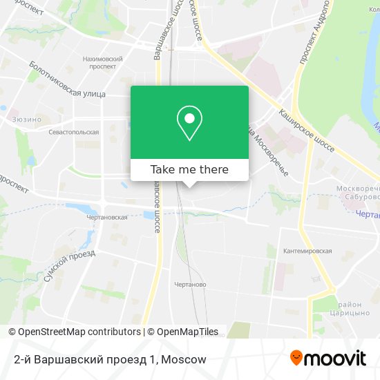 2-й Варшавский проезд 1 map