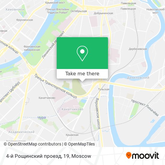 4-й Рощинский проезд, 19 map