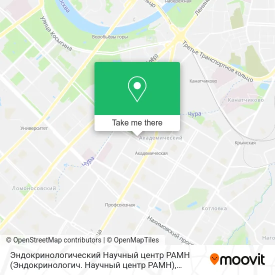 Эндокринологический Научный центр РАМН map