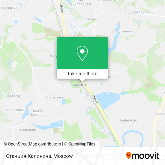 Станция-Калинина map