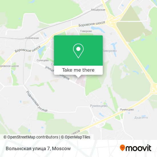Волынская улица 7 map