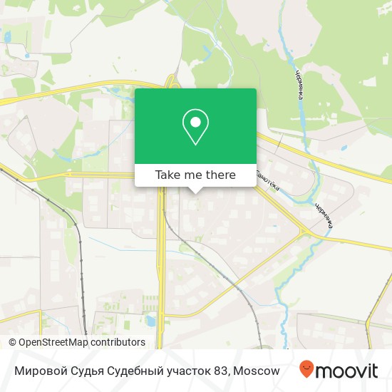 Мировой Судья Судебный участок 83 map