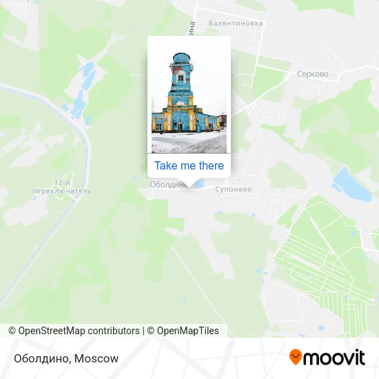 Оболдино map