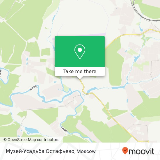 Музей-Усадьба Остафьево map