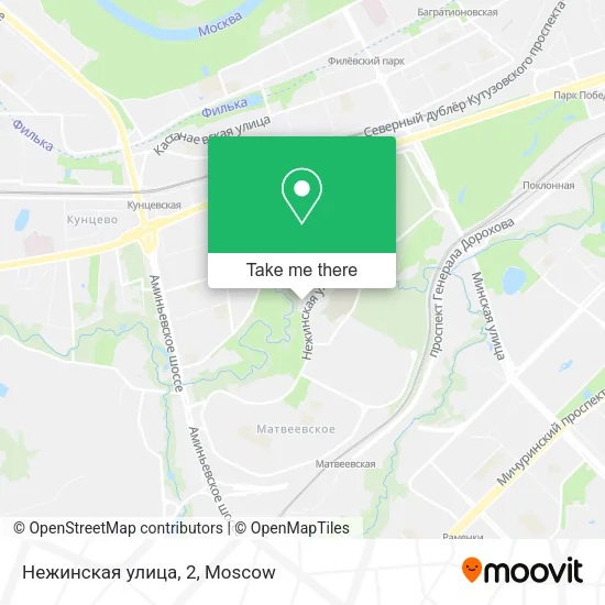 Нежинская улица, 2 map