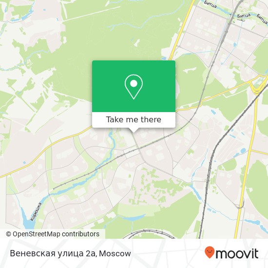 Веневская улица 2а map