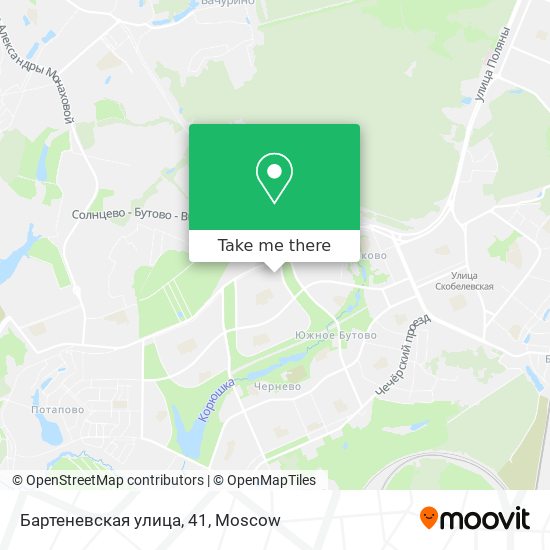 Бартеневская улица, 41 map