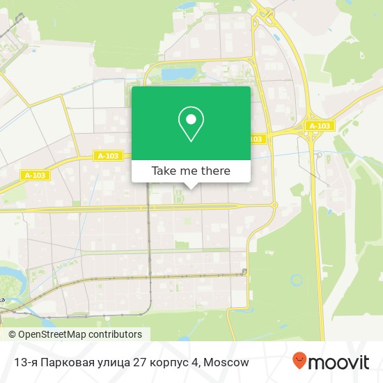 13-я Парковая улица 27 корпус 4 map