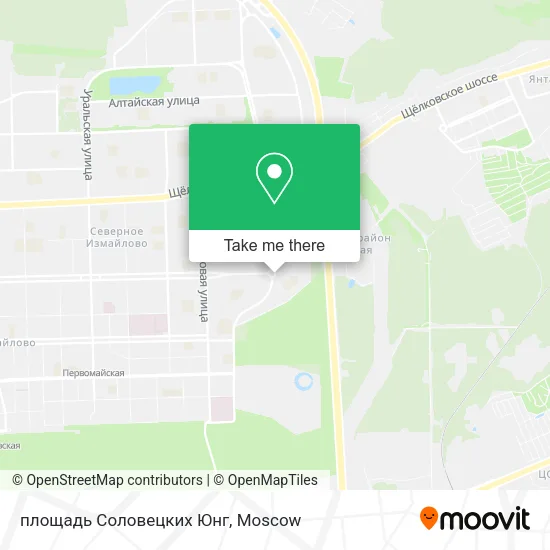 площадь Соловецких Юнг map