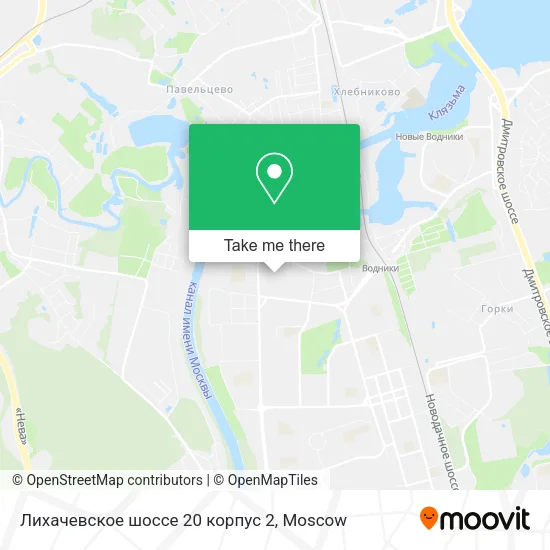 Лихачевское шоссе 20 корпус 2 map