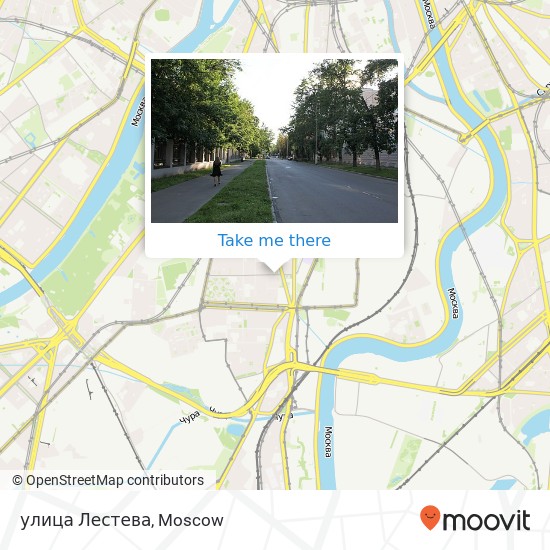 улица Лестева map