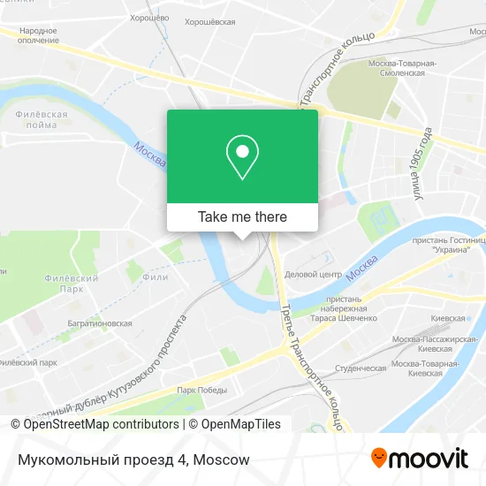 Мукомольный проезд 4 map