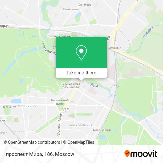 проспект Мира, 186 map