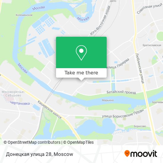 Донецкая улица 28 map