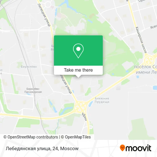 Лебедянская улица, 24 map