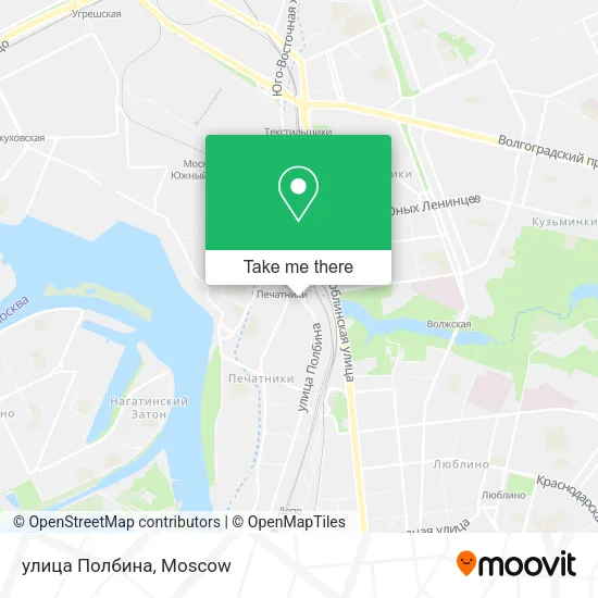 улица Полбина map