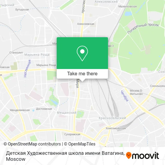 Детская Художественная школа имени Ватагина map