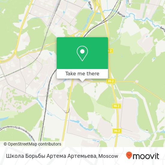 Школа Борьбы Артема Артемьева map