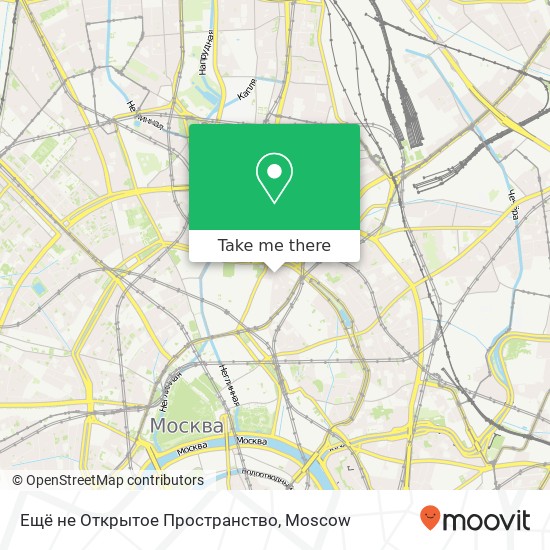 Ещё не Открытое Пространство map