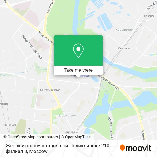 Женская консультация при Поликлинике 210 филиал 3 map