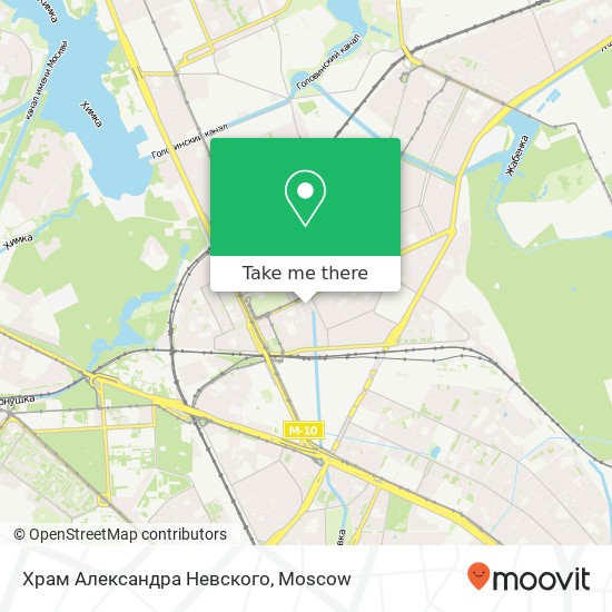 Храм Александра Невского map