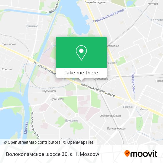 Волоколамское шоссе 30, к. 1 map