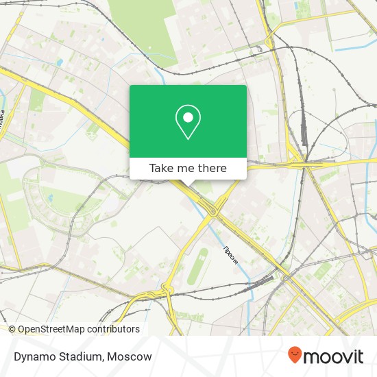 Dynamo Stadium map