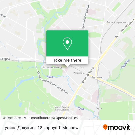 улица Докукина 18 корпус 1 map