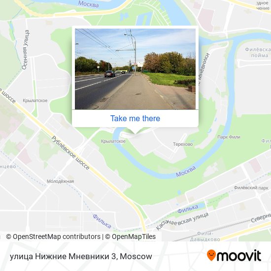 улица Нижние Мневники 3 map