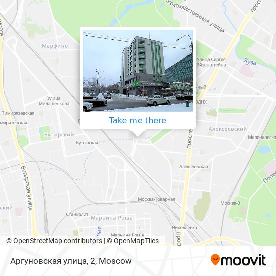 Аргуновская улица, 2 map