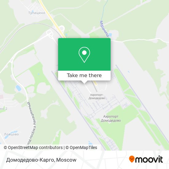 Домодедово-Карго map