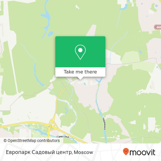 Европарк Садовый центр map