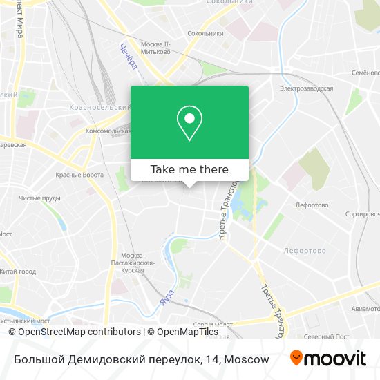 Большой Демидовский переулок, 14 map