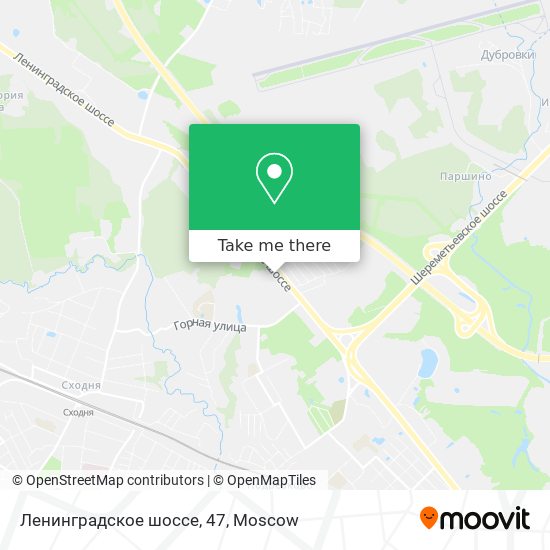 Ленинградское шоссе, 47 map
