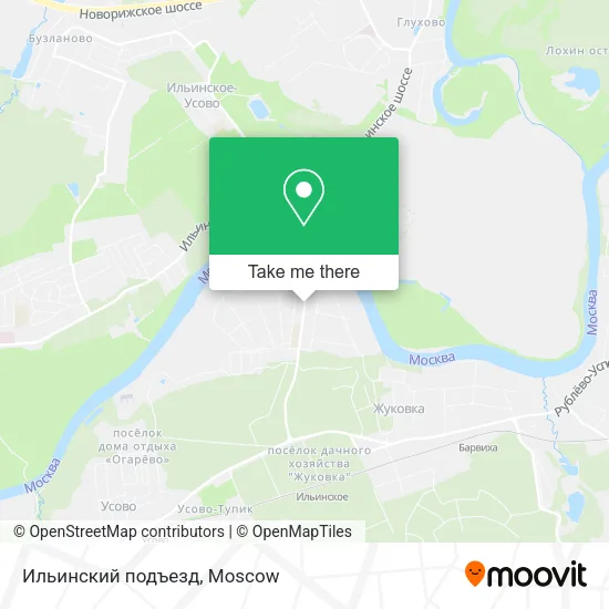 Ильинский подъезд map