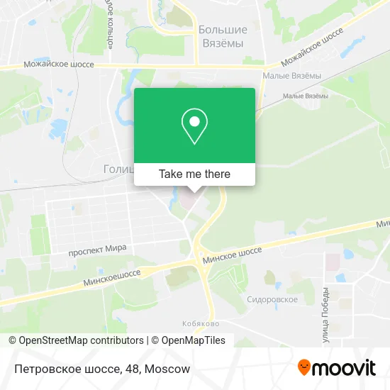 Петровское шоссе, 48 map